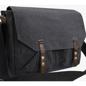 15"  Casual Style Shoulder Messenger Bag C52GRY